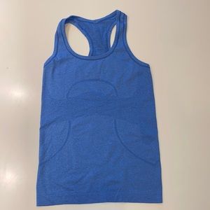 Lululemon Swifty tank top light blue size 4
